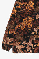 Vintage Autumn Leaves Print Lightweight Jacket(1990s)