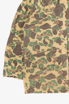 Vintage Khaki Camouflage Hunting Jacket (1970s)