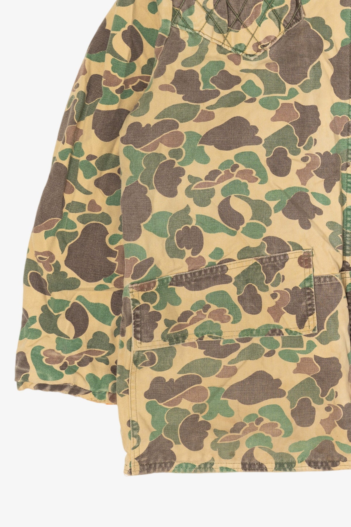 Vintage Khaki Camouflage Hunting Jacket (1970s)