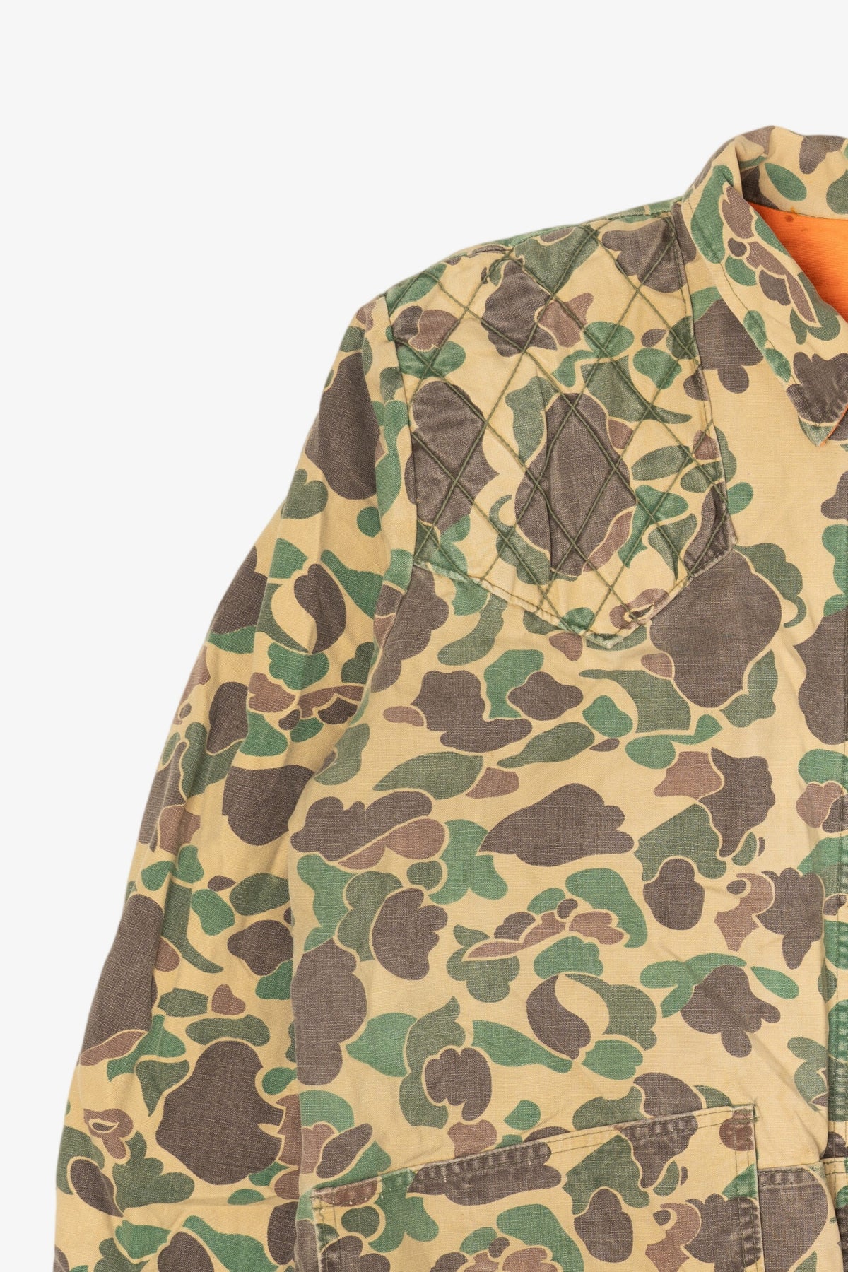 Vintage Khaki Camouflage Hunting Jacket (1970s)