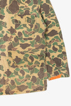 Vintage Khaki Camouflage Hunting Jacket (1970s)