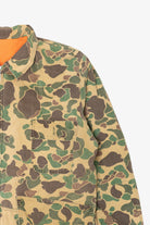 Vintage Khaki Camouflage Hunting Jacket (1970s)