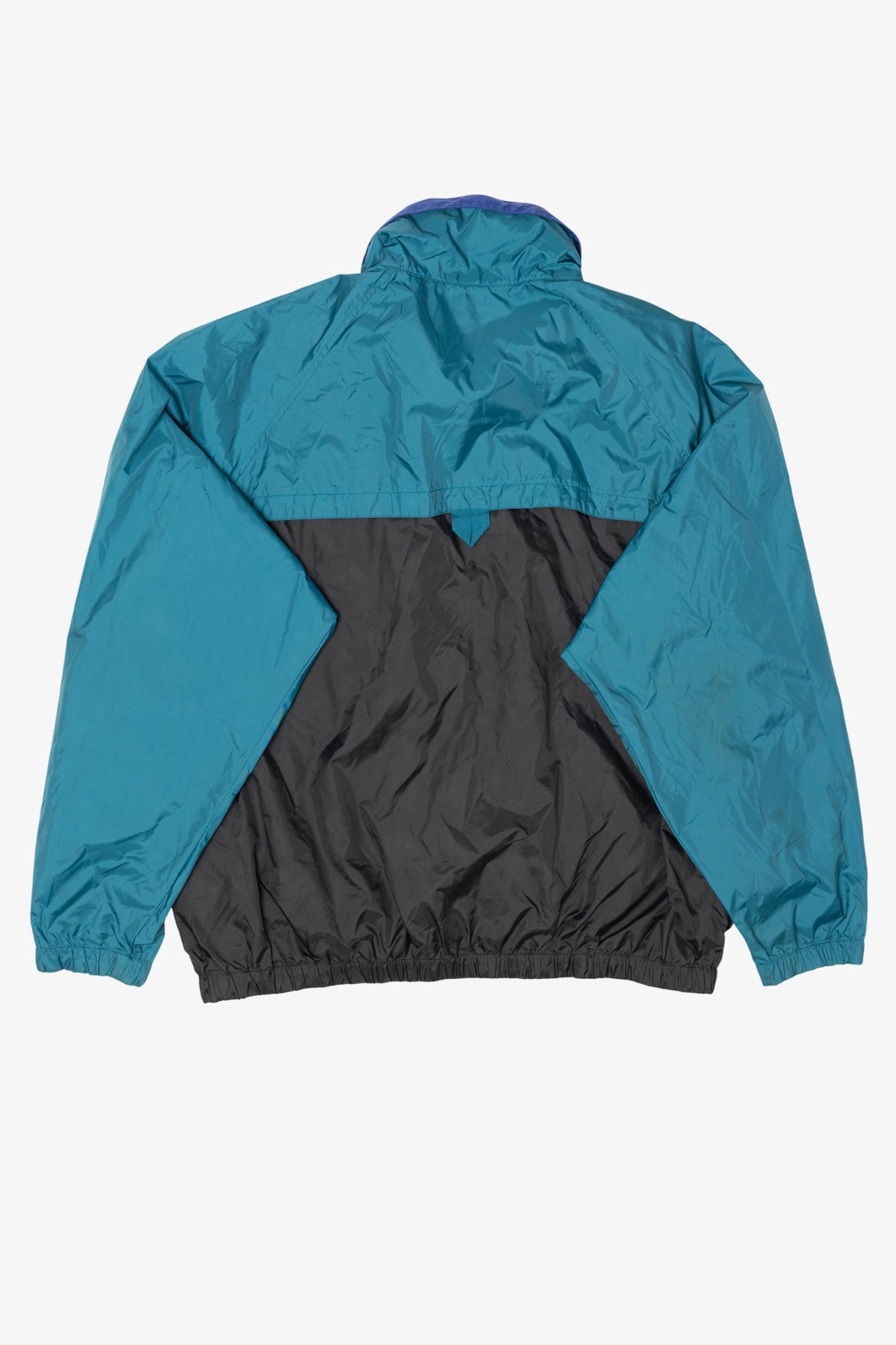 Vintage Teal Columbia Color Block Windbreaker (1990s)