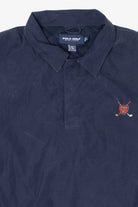 Vintage Navy Blue Polo Golf Ralph Lauren Windbreaker Jacket (1990s)