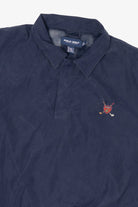 Vintage Navy Blue Polo Golf Ralph Lauren Windbreaker Jacket (1990s)