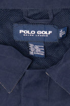 Vintage Navy Blue Polo Golf Ralph Lauren Windbreaker Jacket (1990s)