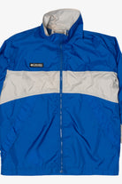 Vintage Blue Columbia Windbreaker Jacket (2000s)