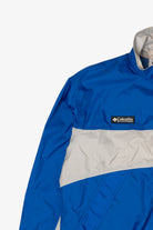 Vintage Blue Columbia Windbreaker Jacket (2000s)
