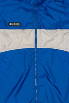 Vintage Blue Columbia Windbreaker Jacket (2000s)