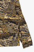 Vintage Black And Yellow Pleat Pleat By Rafael Full Zip Jacket (1990s)