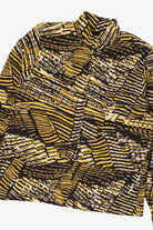 Vintage Black And Yellow Pleat Pleat By Rafael Full Zip Jacket (1990s)