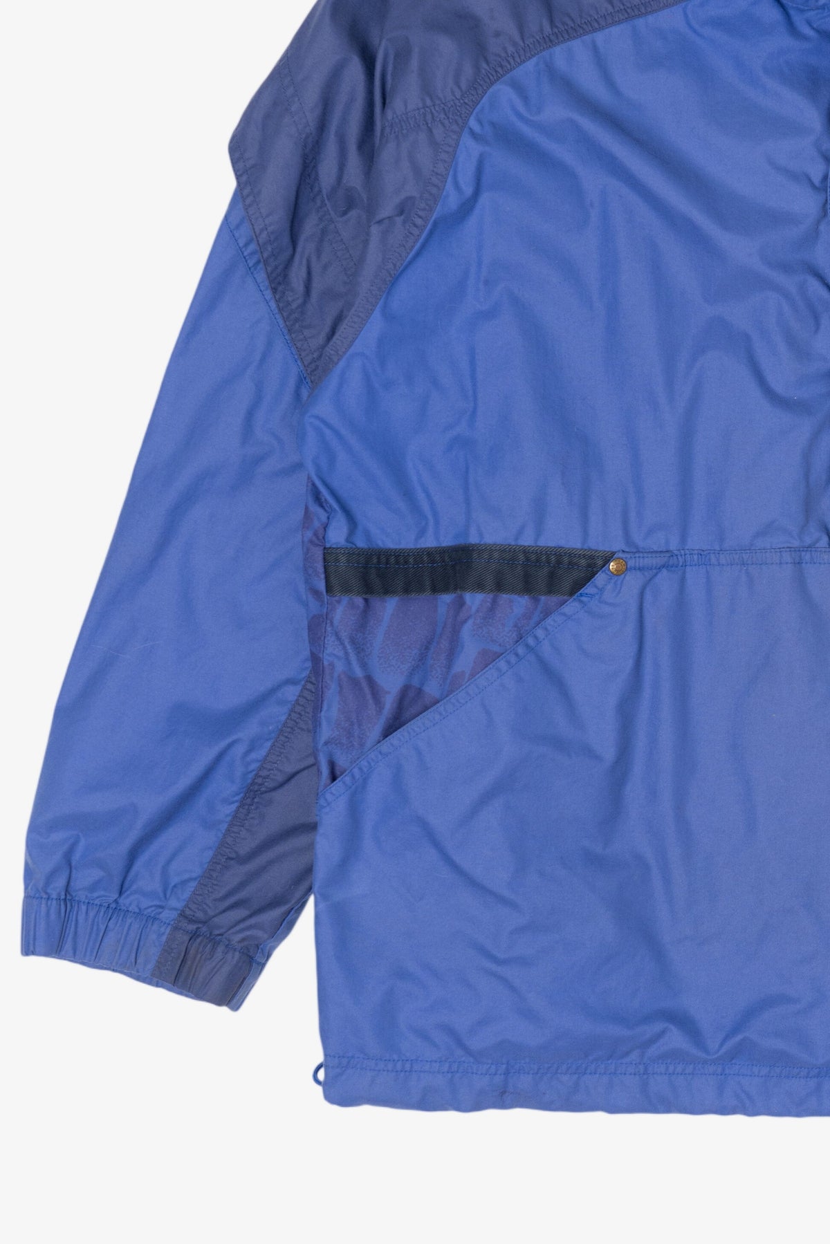 Vintage Blue University Of Florida Gators Scales Nike Half Zip Windbreaker Jacket (1990s)
