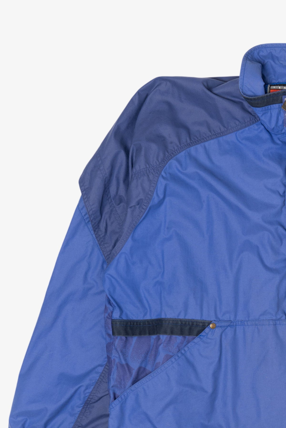 Vintage Blue University Of Florida Gators Scales Nike Half Zip Windbreaker Jacket (1990s)
