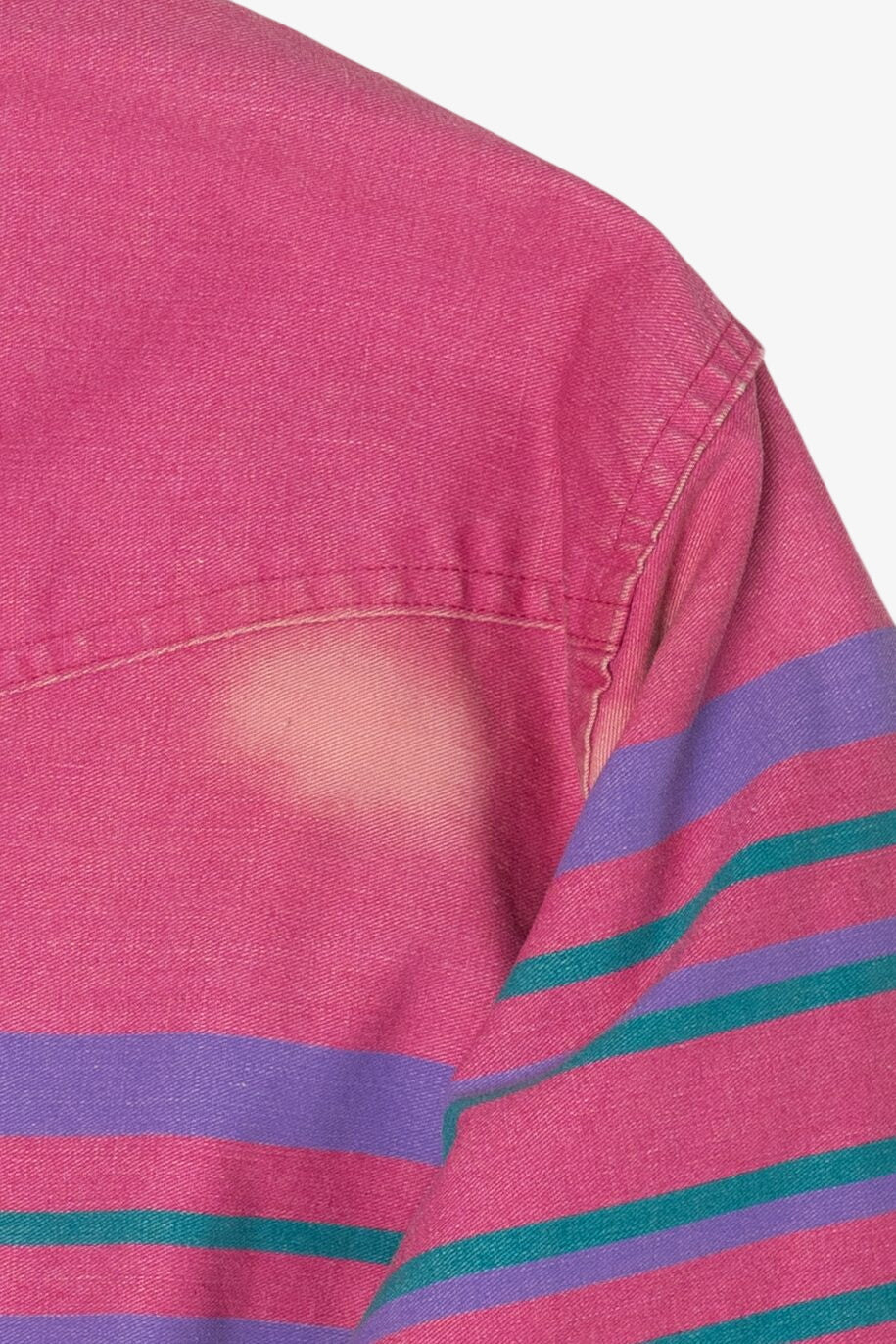 Vintage Pink Wrangler Brushpopper Jacket (1990s)