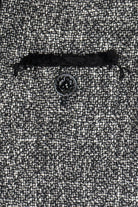 Anne Klein Tweed Collarless Blazer (2010s)