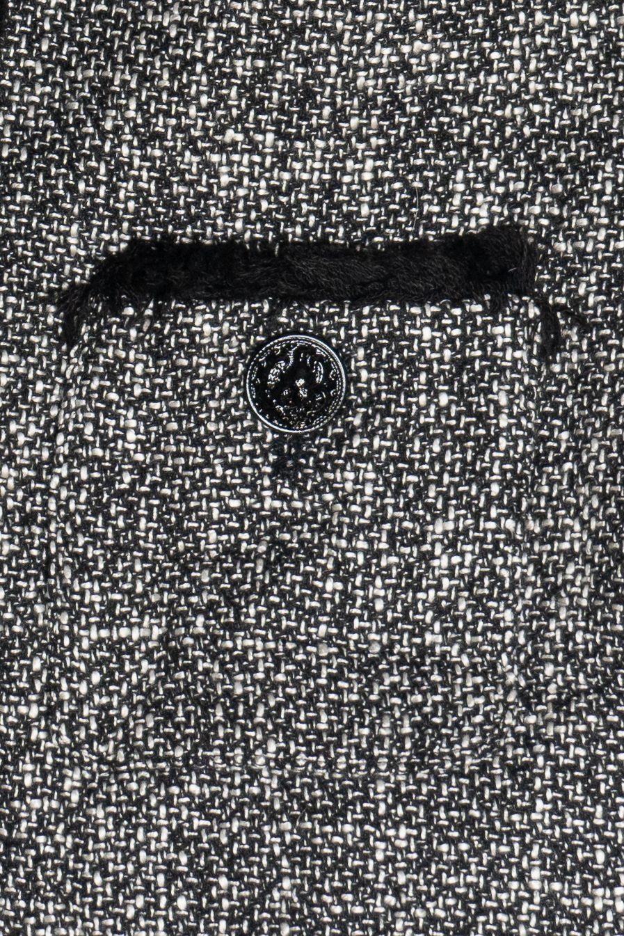 Anne Klein Tweed Collarless Blazer (2010s)
