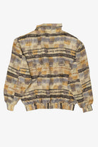 Vintage Details Express Stylized Letters Pattern Bomber Jacket (1990s)