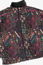Vintage Lavon  Southwestern Abstract Pattern Windbreaker Jacket (1990s)