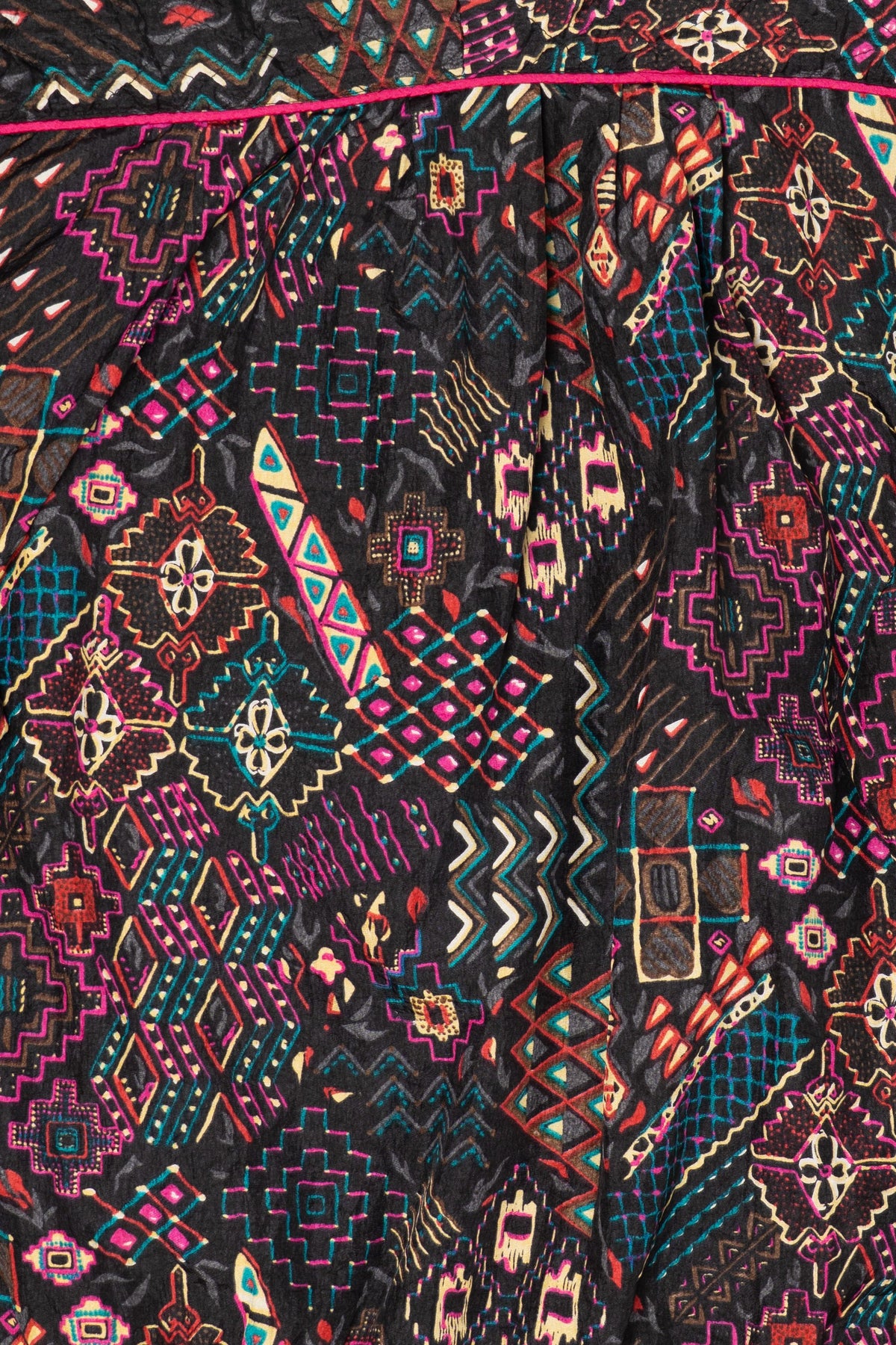 Vintage Lavon  Southwestern Abstract Pattern Windbreaker Jacket (1990s)