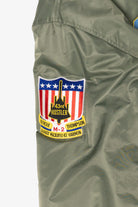 Vintage Reversible Rothco  Ultra Force Military Patches Bomber Jacket (1990s)