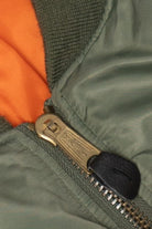 Vintage Reversible Rothco  Ultra Force Military Patches Bomber Jacket (1990s)
