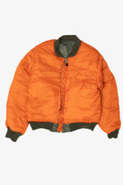 Vintage Reversible Rothco  Ultra Force Military Patches Bomber Jacket (1990s)