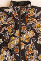 Vintage Sunterra Coffeehouse Pattern Jacket (1990s)