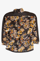 Vintage Sunterra Coffeehouse Pattern Jacket (1990s)