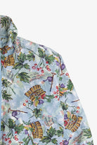 Vintage Basic Editions Fruit Garden Pattern Silk Jacket (1990s)