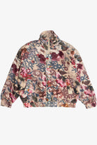 Vintage Details Sportswear Floral Silk Jacket (1990s)
