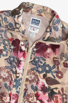 Vintage Details Sportswear Floral Silk Jacket (1990s)