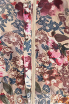 Vintage Details Sportswear Floral Silk Jacket (1990s)