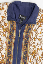 Vintage Indications Tassels Pattern Silk Jacket (1990s)