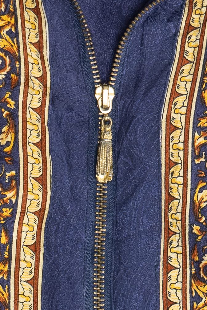 Vintage Indications Tassels Pattern Silk Jacket (1990s)