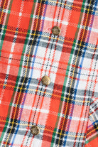 Vintage Bobbie June Plaid Lightweight Chore Coat (1980s)