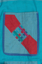 Vintage Nepalese Multi Pocket Reversible Patchwork Jacket (1990s)