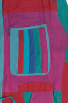 Vintage Nepalese Multi Pocket Reversible Patchwork Jacket (1990s)
