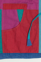 Vintage Nepalese Multi Pocket Reversible Patchwork Jacket (1990s)