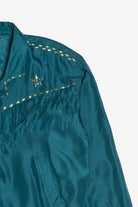 Vintage Bogari Silk Fringe Windbreaker Jacket (1980s)