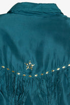 Vintage Bogari Silk Fringe Windbreaker Jacket (1980s)