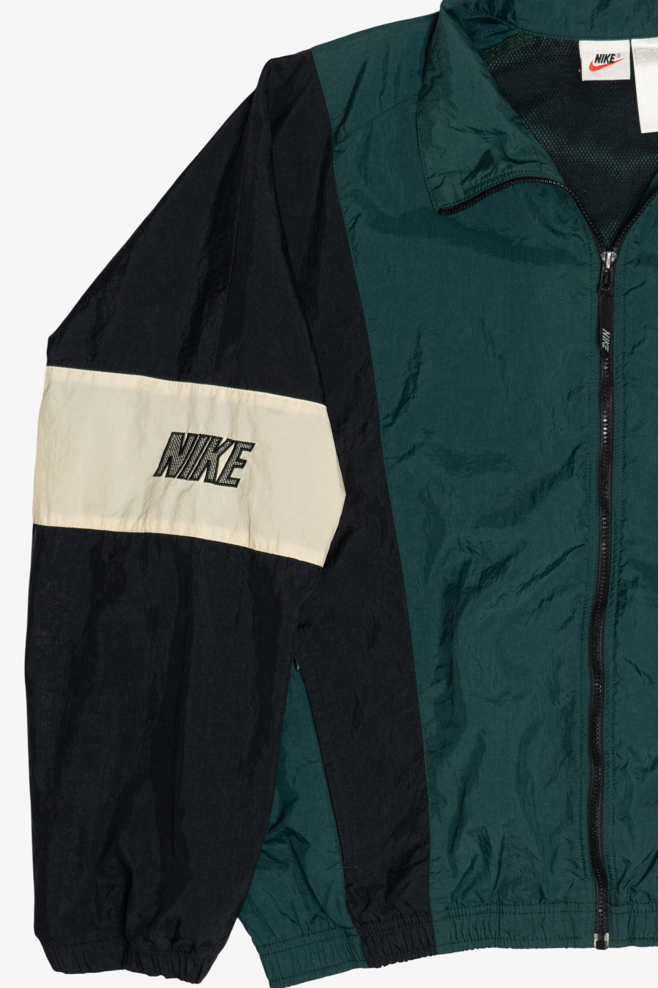 Vintage Nike Embroidered Logo Nylon Windbreaker (1990s)