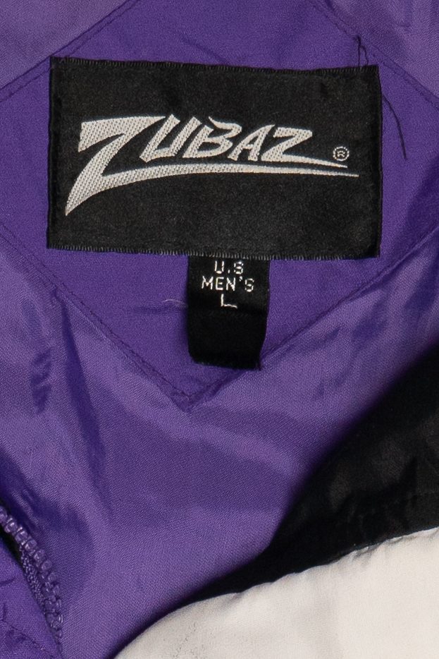 Vintage Zubaz Snake Print Pullover Windbreaker (1990s)