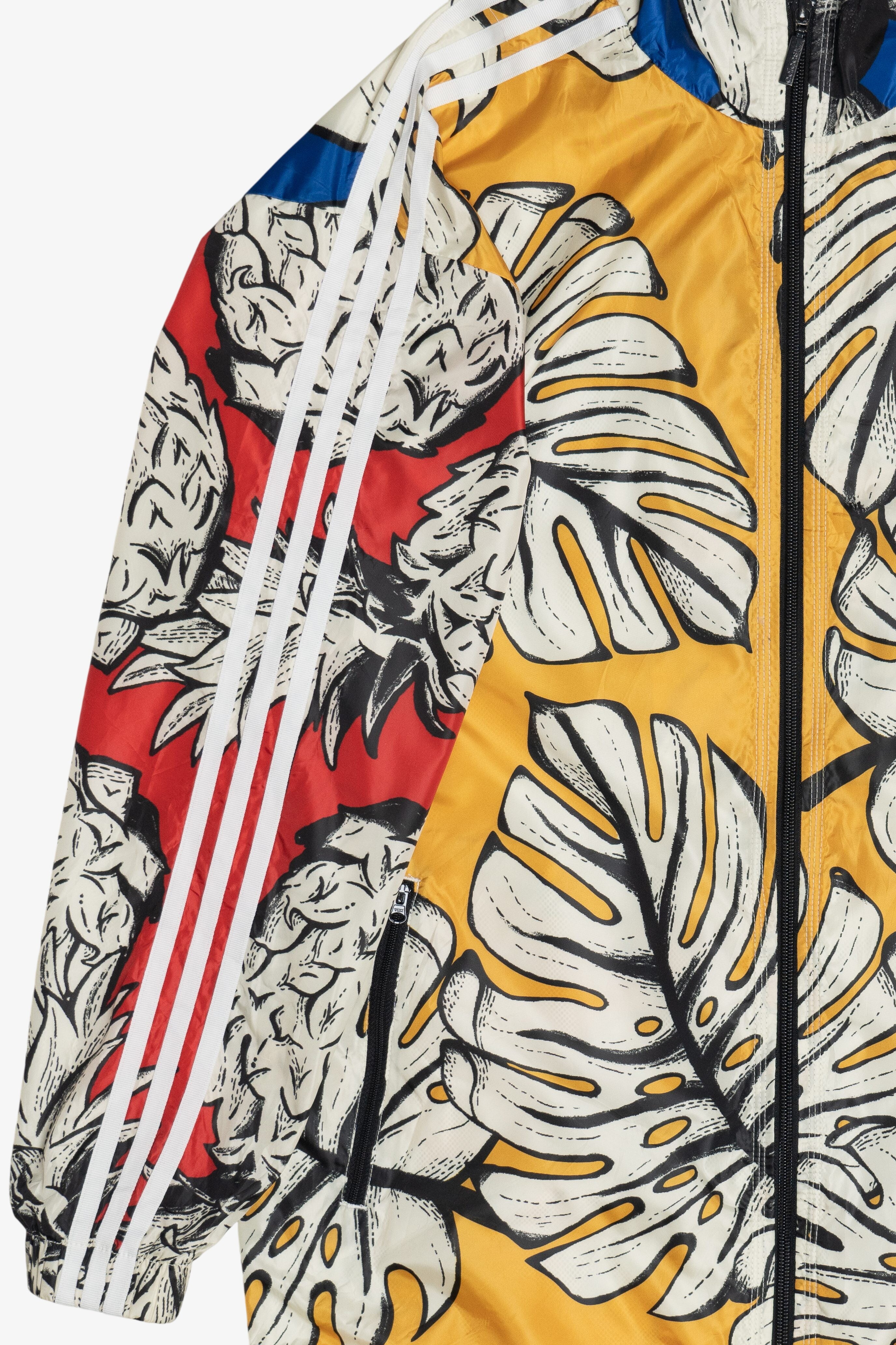 Adidas x Farm Rio Floral Color Block Windbreaker (2020s)