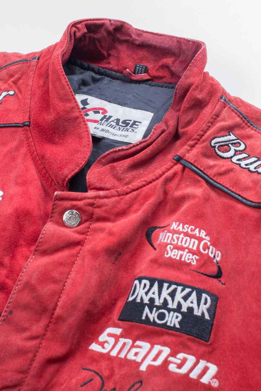 Leather King of Beers Nascar Jacket