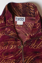 Vintage Gold Script Light Jacket (1990s)