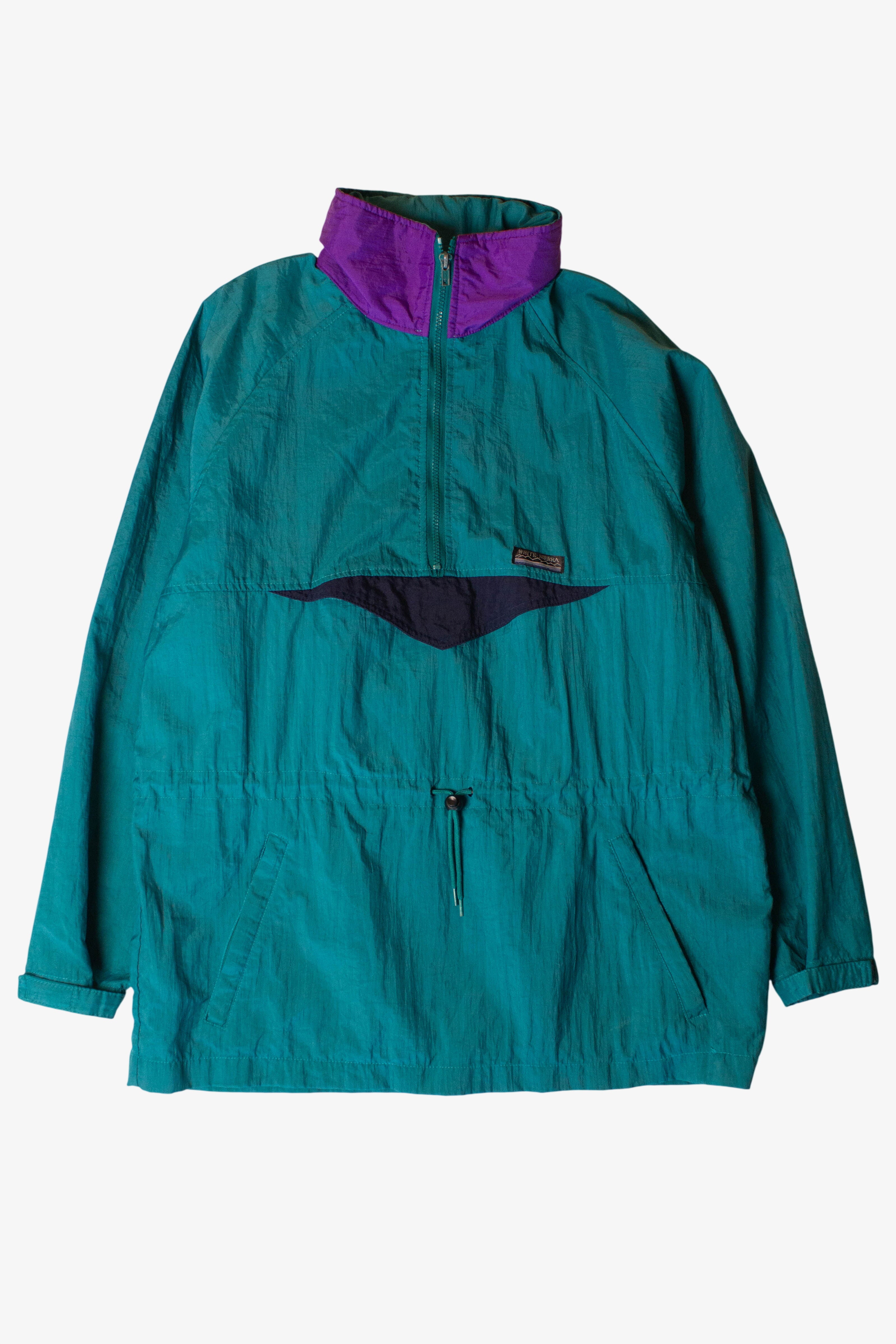 Vintage White Sierra Pullover Jacket (1990s)