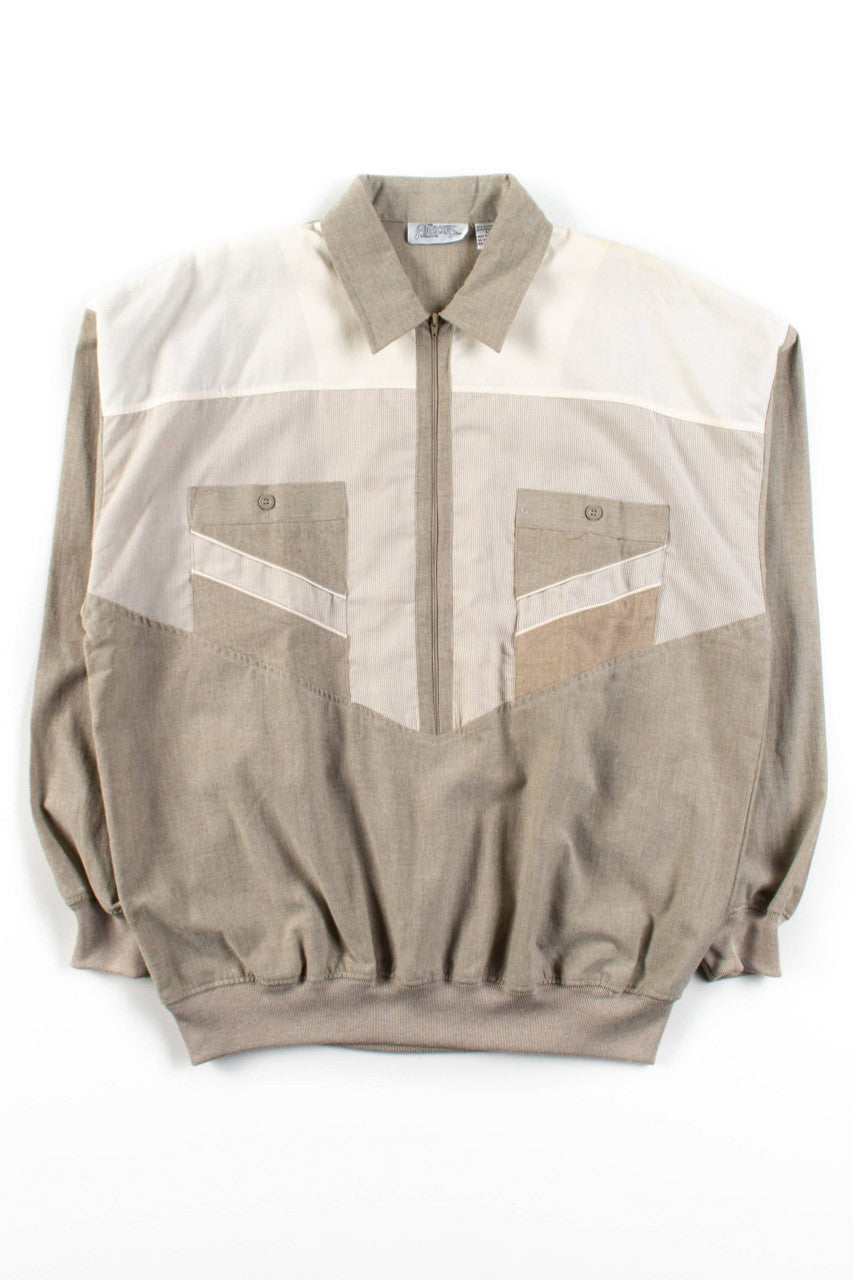 Vintage Half Zip Pullover Jacket