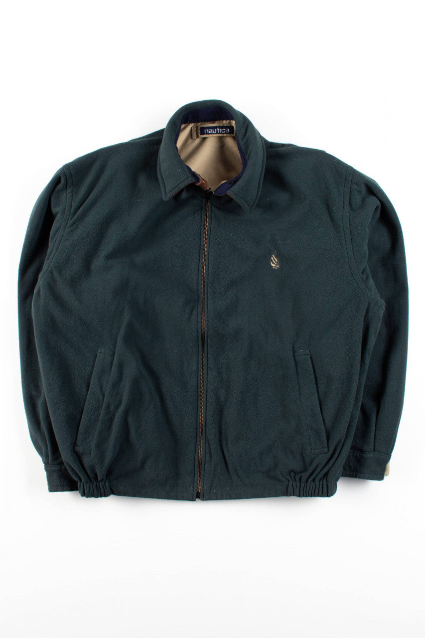 Nautica Reversible Khaki & Fleece Jacket