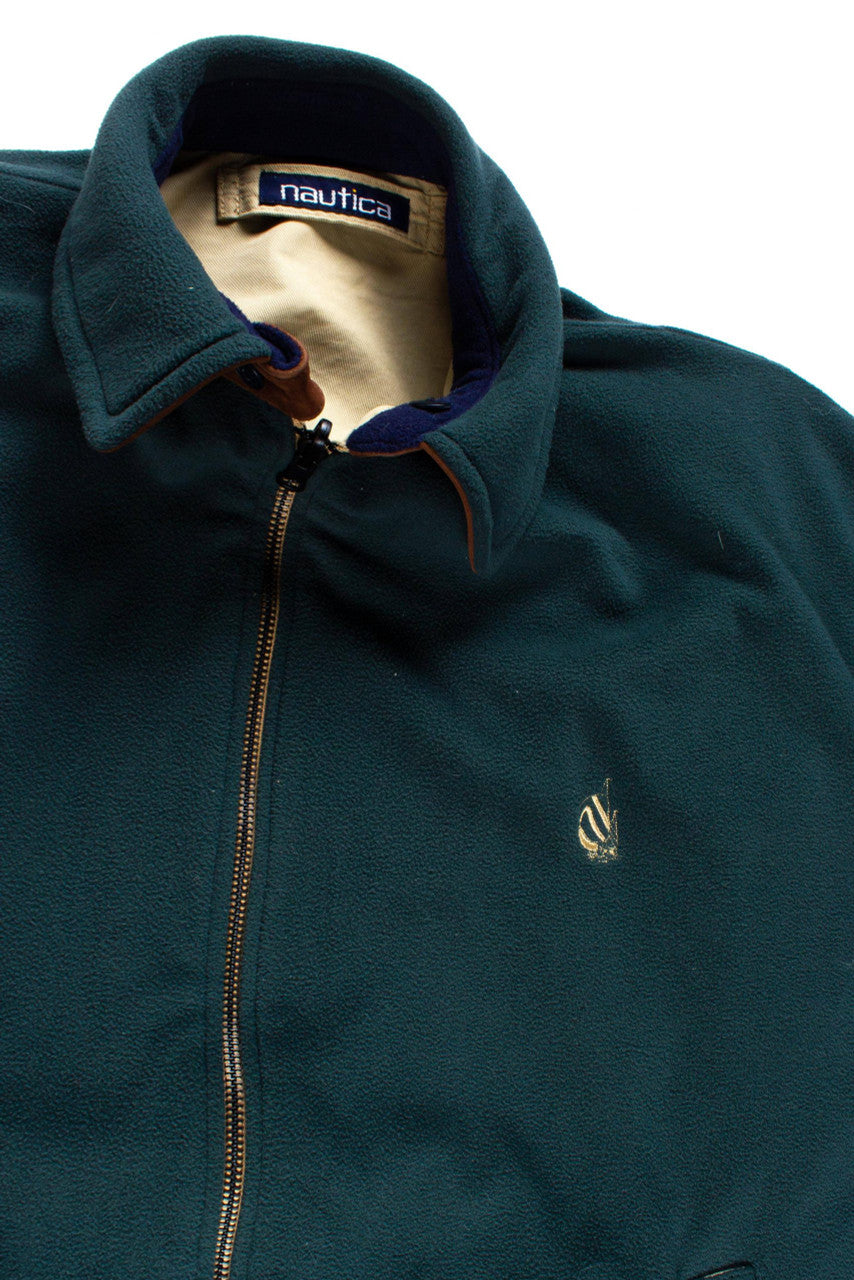 Nautica Reversible Khaki & Fleece Jacket