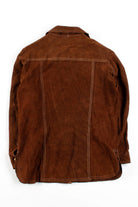 Vintage Suede Button Up Jacket